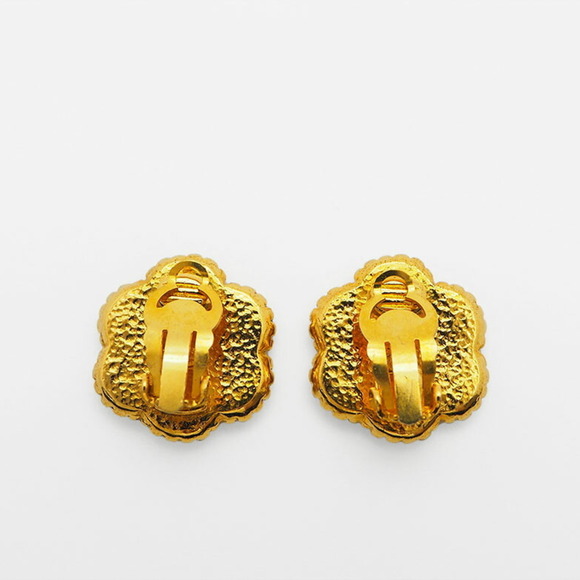 CHANEL Authentic Gold Earrings